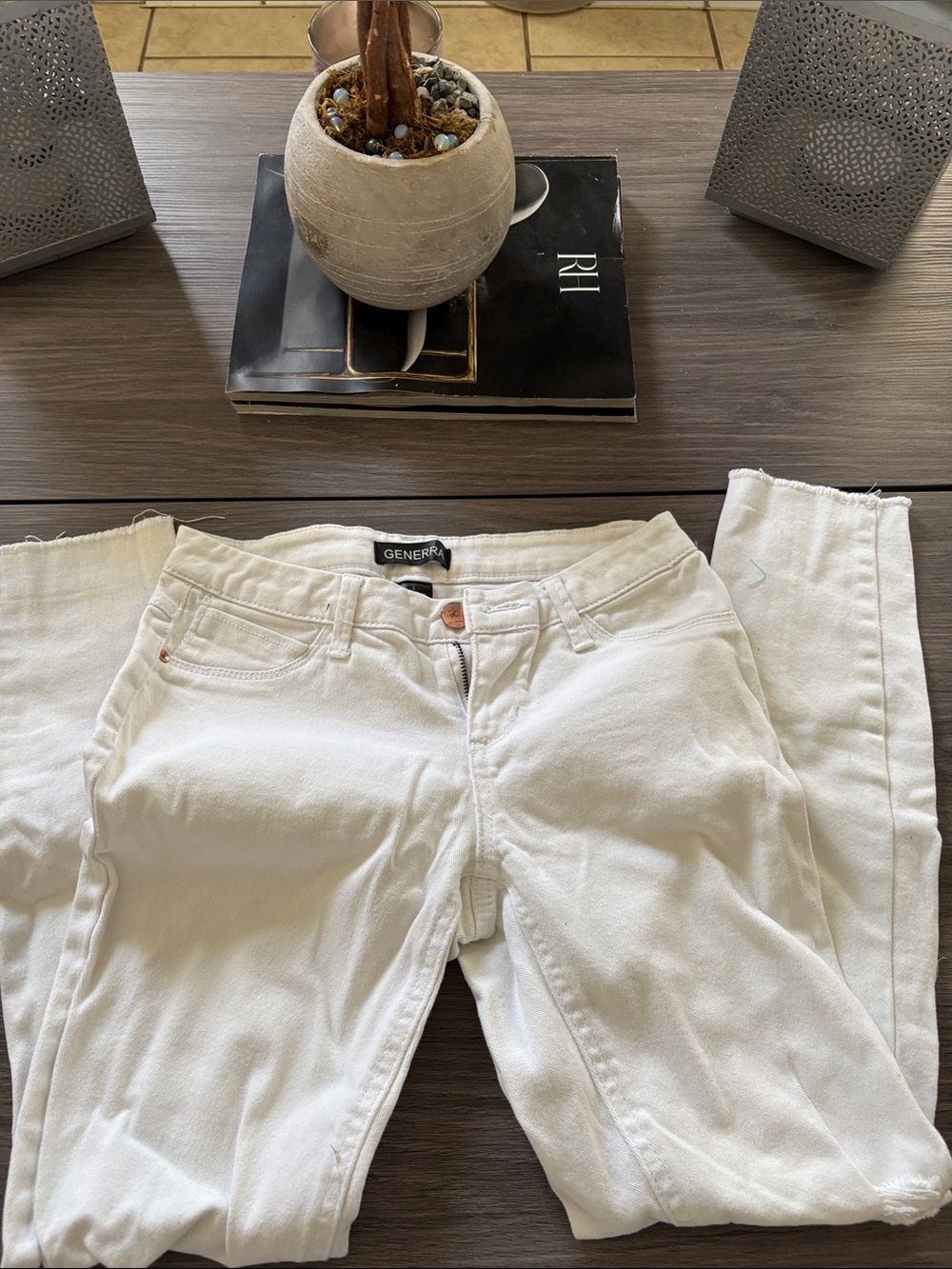 GENERATION Y White Women's Skinny Jeans - Slim Fit